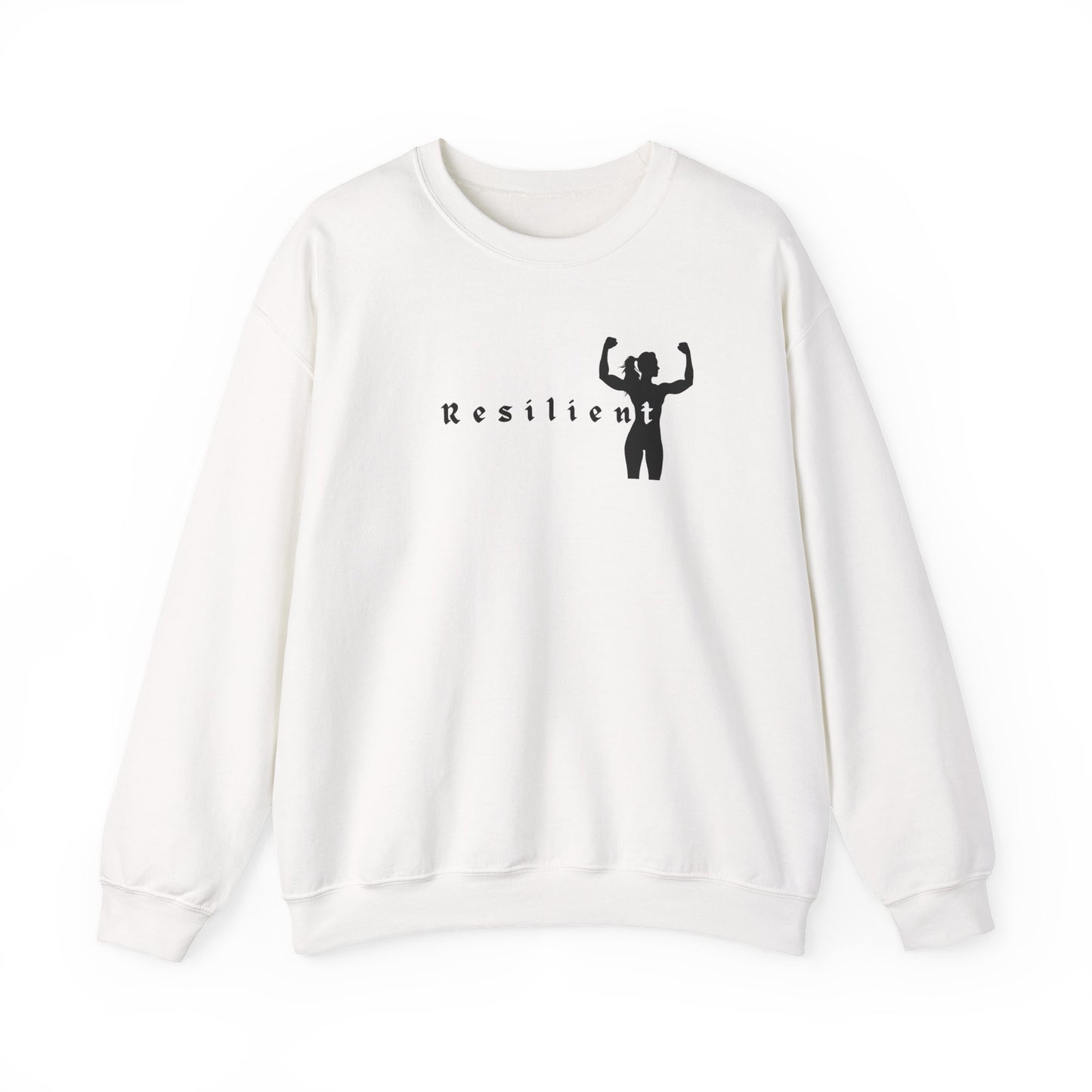 RESILIENT, Crewneck, Women Who Lift, Gym Girlies, Motivational Sweater, Gifts for her, Gym Life, Gym, Lift, Inspire