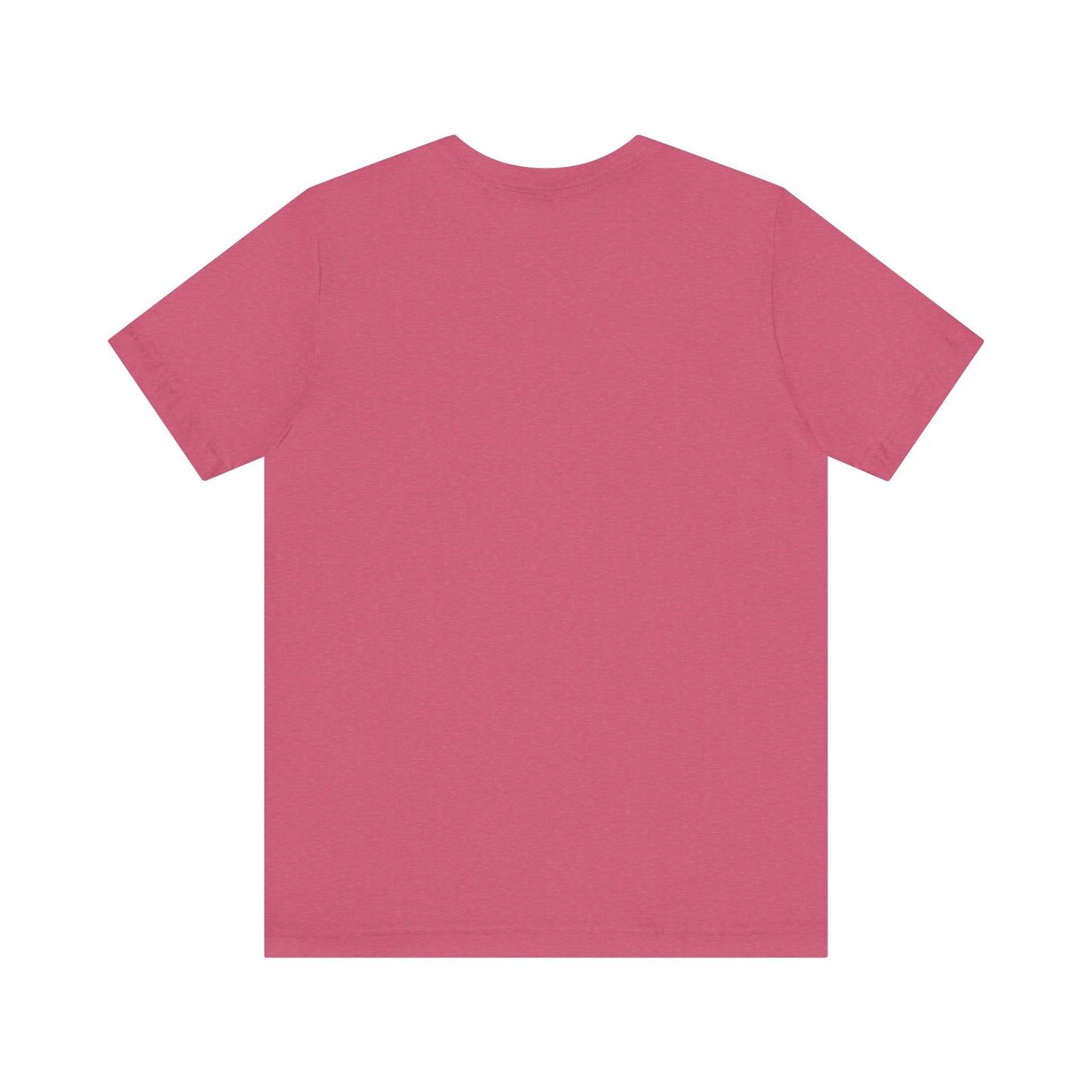 Pink t-shirt on a white background