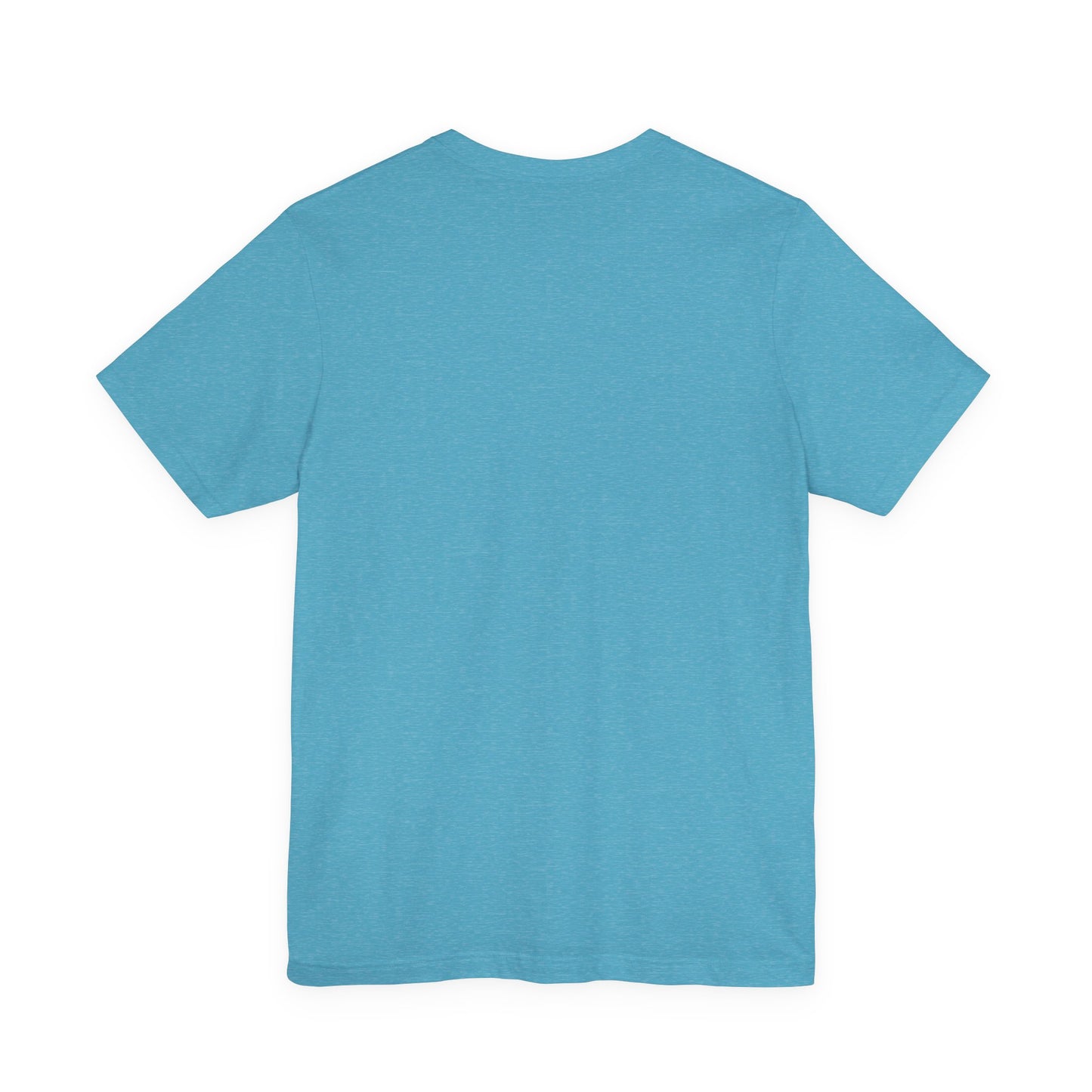 Blue t-shirt on a white background