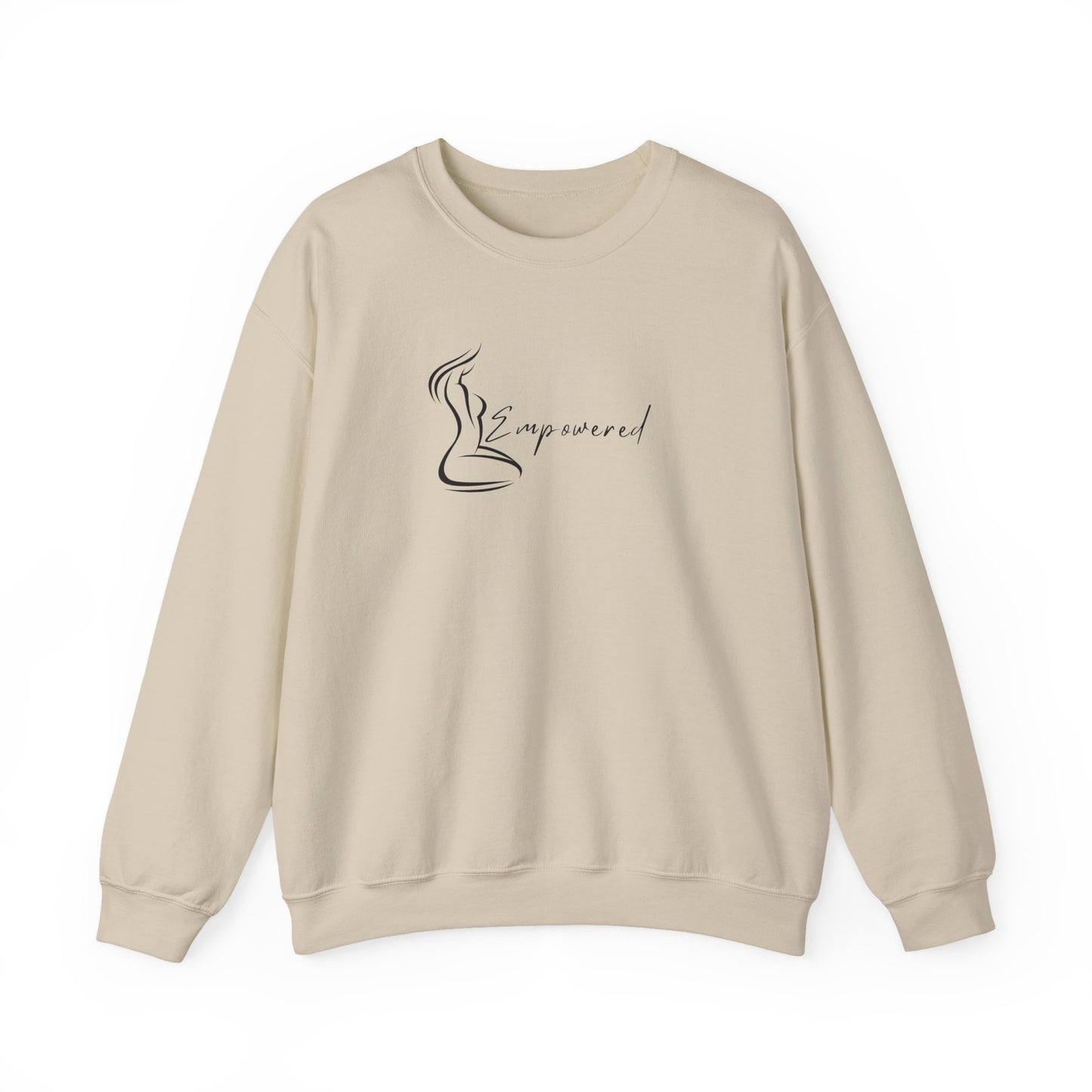 EMPOWERED, Empowered Crewneck, Empowered Women Empower Women, Super Comfy Crewneck, Motivation, Empower Women, Gifts for Her