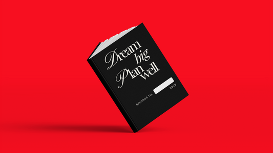 Dream Big Plan Well Notebook