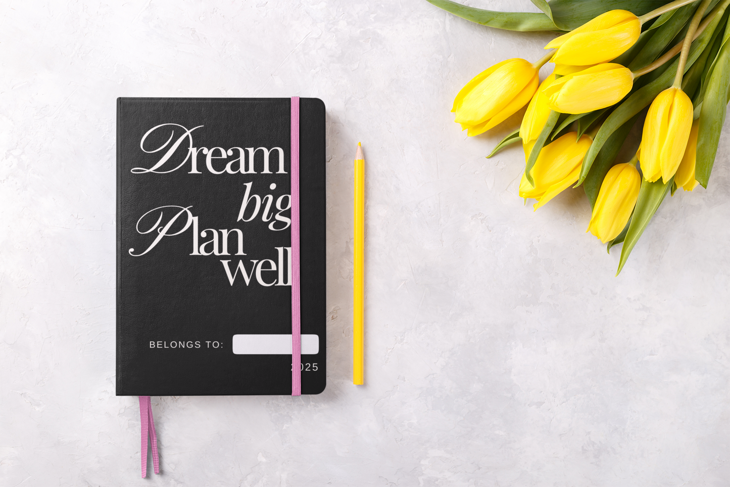 Dream Big Plan Well Notebook