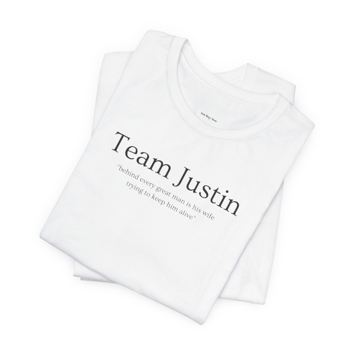 Team Justin with Quote